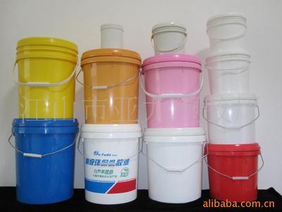 【供应化工桶 塑料桶 塑胶桶 涂料桶 印花浆桶】价格,厂家,图片,塑料桶/罐,江山市亚龙塑胶厂-